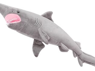 Goblin Shark Plush Toys-Cute High Lifelike Long Fnout Deep Sea Stuffed Animals-Simulation Large Shark Plush Toy Gifts for Kids,Home Decor,Pet Favorite,27" Long