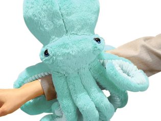 Octopus Stuffed Animals Octopus Plush Doll Toys Octopus Stuffed Toys Gift for Kids and Lovers for Birthday, Christmas, Valentine's Day(Blue)