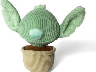 Plush Toy - Stylish Decorative Plant Like  Plush Toy and Collectible Figure Grey Green Size Approx 22cm