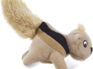 Squeaky Plush Dog Toys, Replacement Hide a Squirrel Squeak Toys by , 3 pack