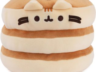 The Cat  Plush, Squishy Toy Stuffed Animal for Ages 8 and Up, Brown, 6”